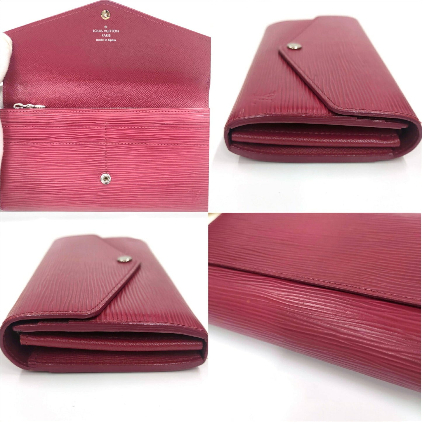 Louis Vuitton Epi Leather Sarah Wallet M60580
