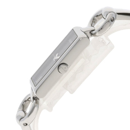 Gucci Ya119 Square Face Stainless Steel Watch