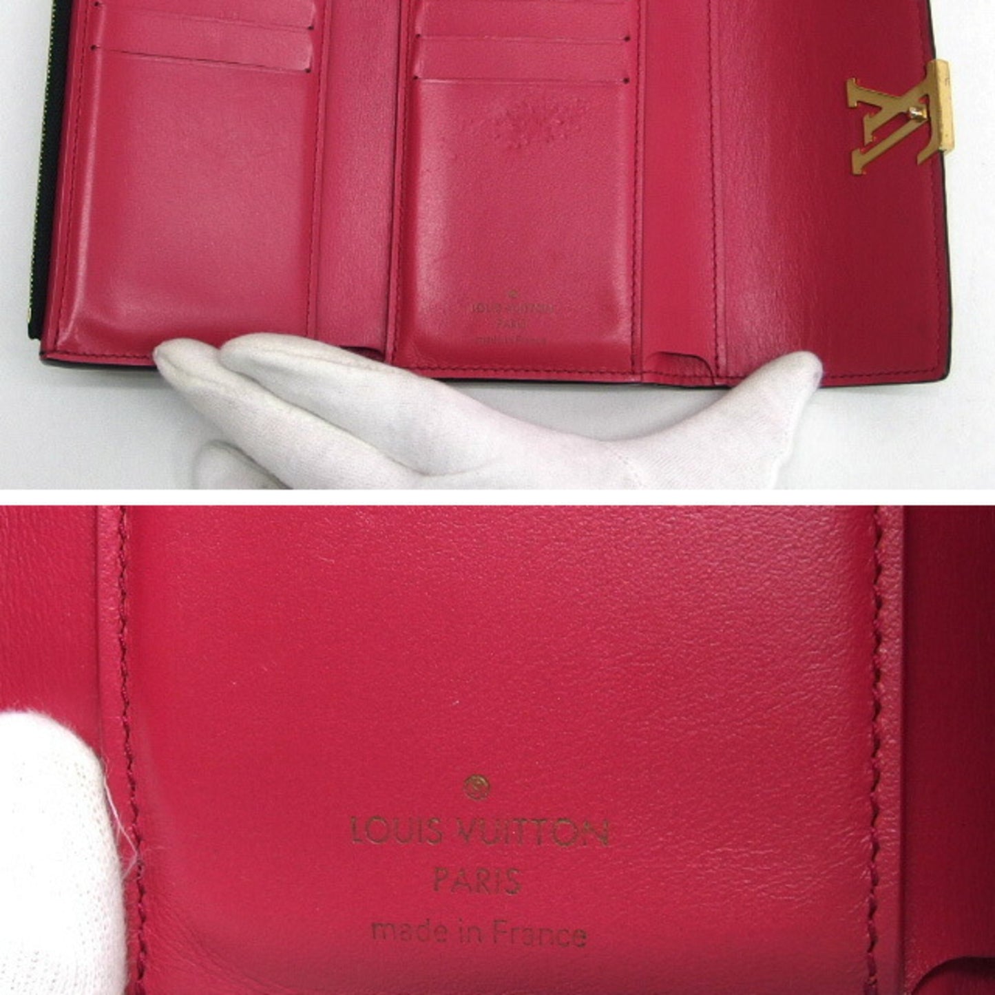 Louis Vuitton Portefeuille Capucines Tri-Fold Wallet Black