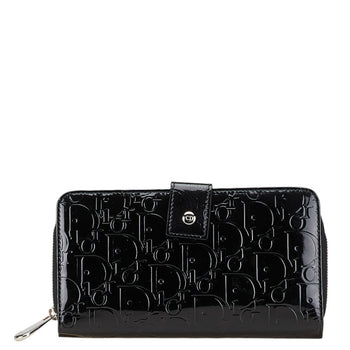 Christian Dior Dior Trotter Round Zip Wallet
