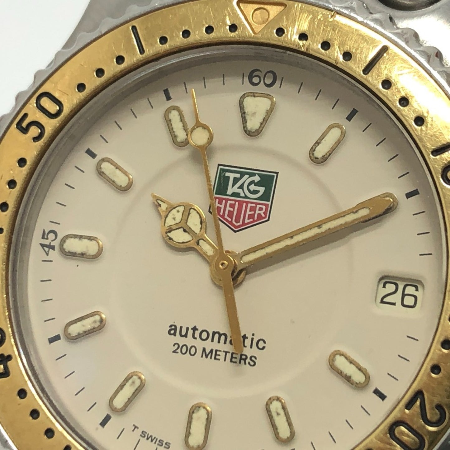 Tag Heuer S87.006E Cell Series 200M Automatic Wristwatch Ss Gp