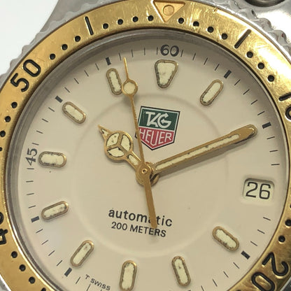 Tag Heuer S87.006E Cell Series 200M Automatic Wristwatch Ss Gp