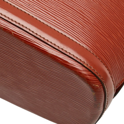 Louis Vuitton Epi Lussac Tote/Shoulder Bag M52283 Kenya Brown Leather