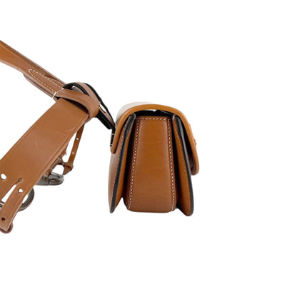 Gucci Bamboo 1947 Waist Bag/Body Bag In Brown Leather For Men And Women