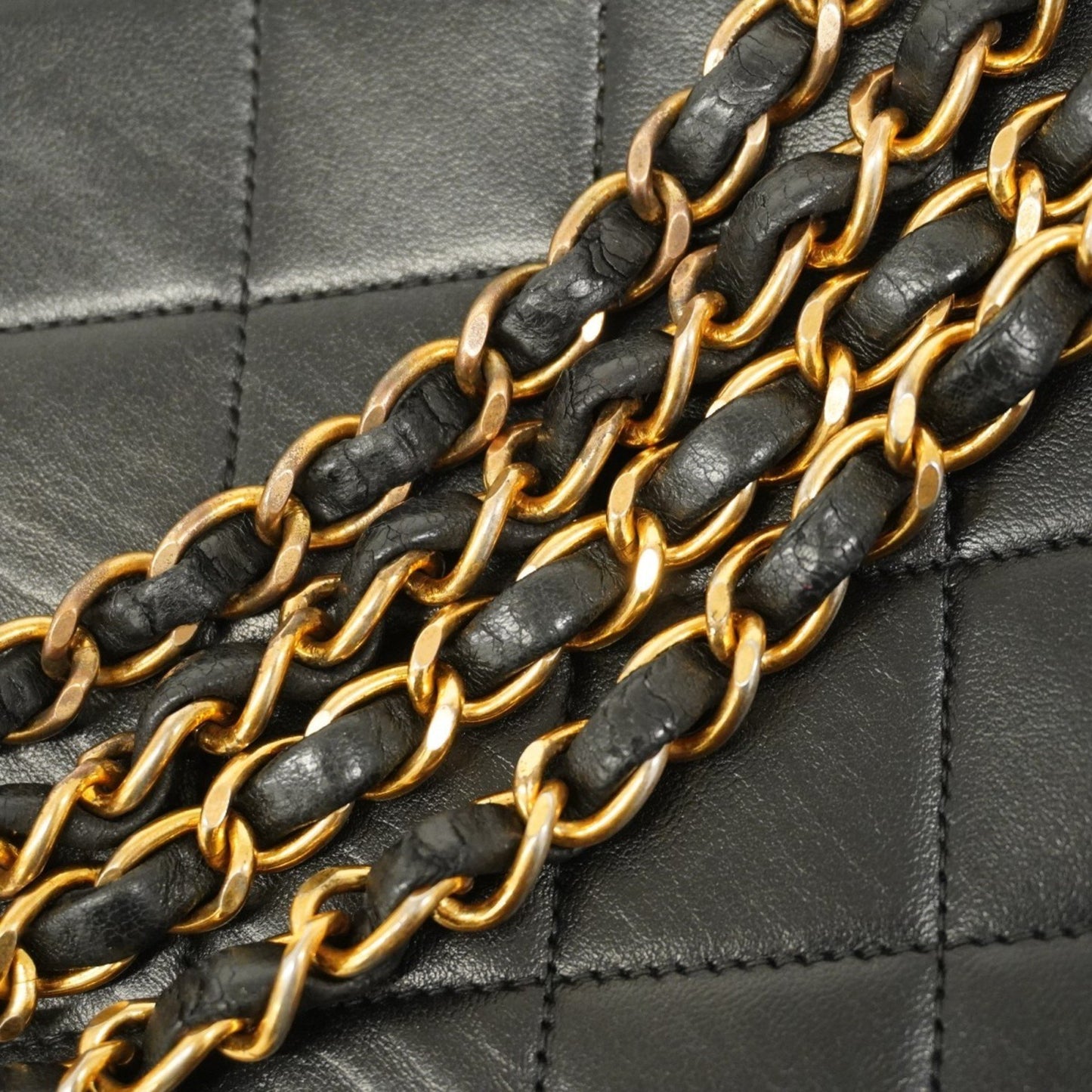 Chanel Diana Matelasse Chain Shoulder Bag In Lambskin