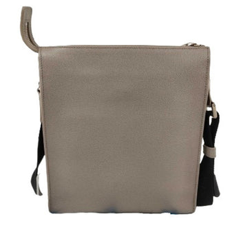 Bvlgari Bulgari Shoulder Bag Man 37629 Greige Leather