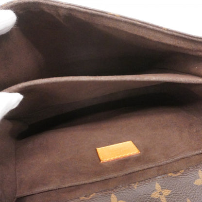 Louis Vuitton Monogram Pochette Metis Mm M44875 Brown 2-Way Bag