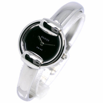 Gucci Gucci Watch 1400L Stainless Steel Quartz Analog Display Black Dial