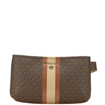 Michael Kors Mk Monogram Waist Bag/Body Bag 556203 Brown