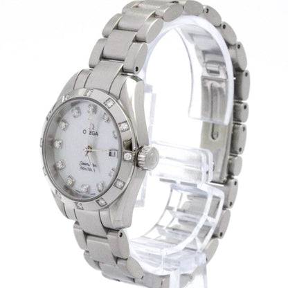 Omega Seamaster Aqua Terra Diamond Mop Dial Watch 2575.75 Polished