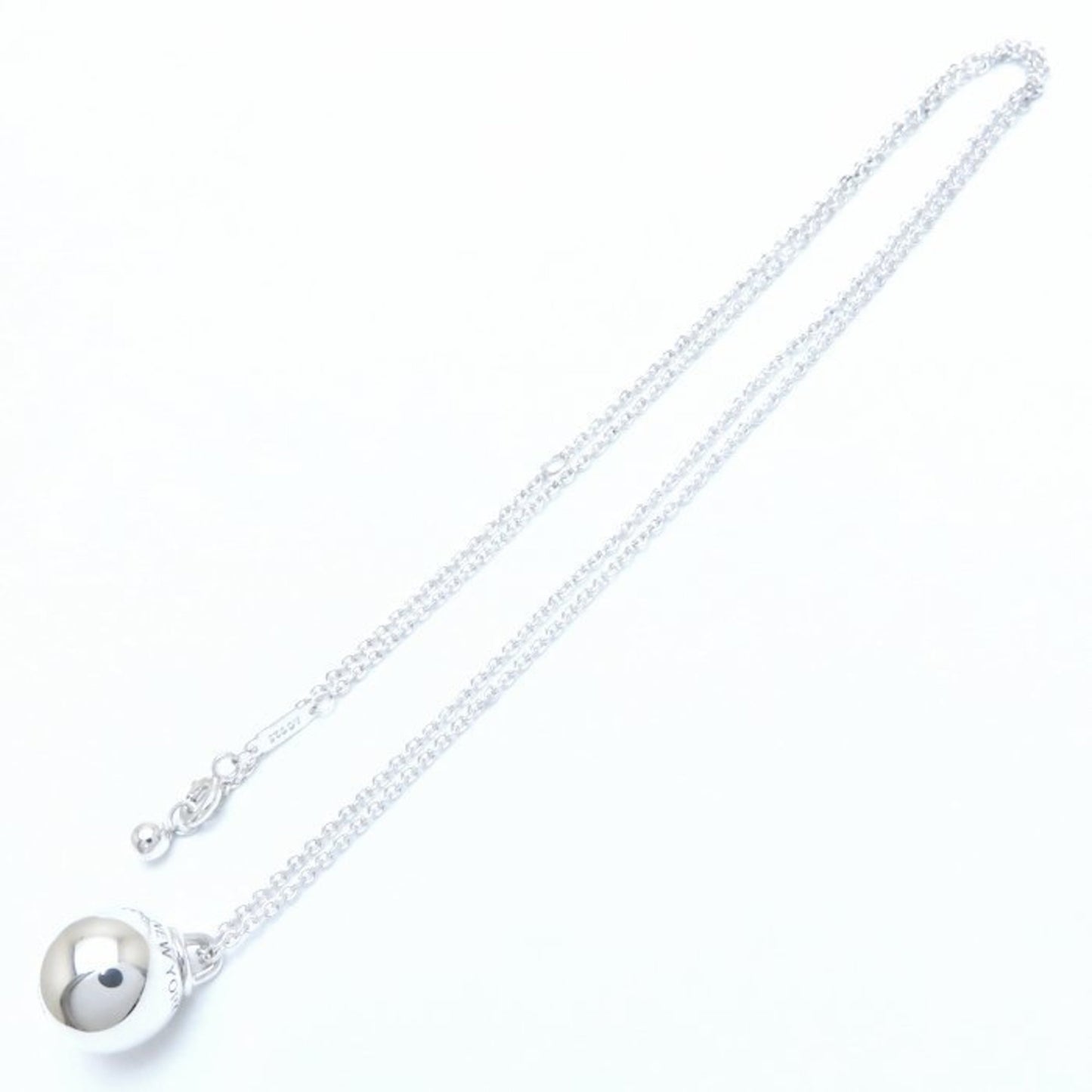 Tiffany & Co. Tiffany Hardwear Ball Pendant Necklace 60014284 925 Sterling Silver 294182