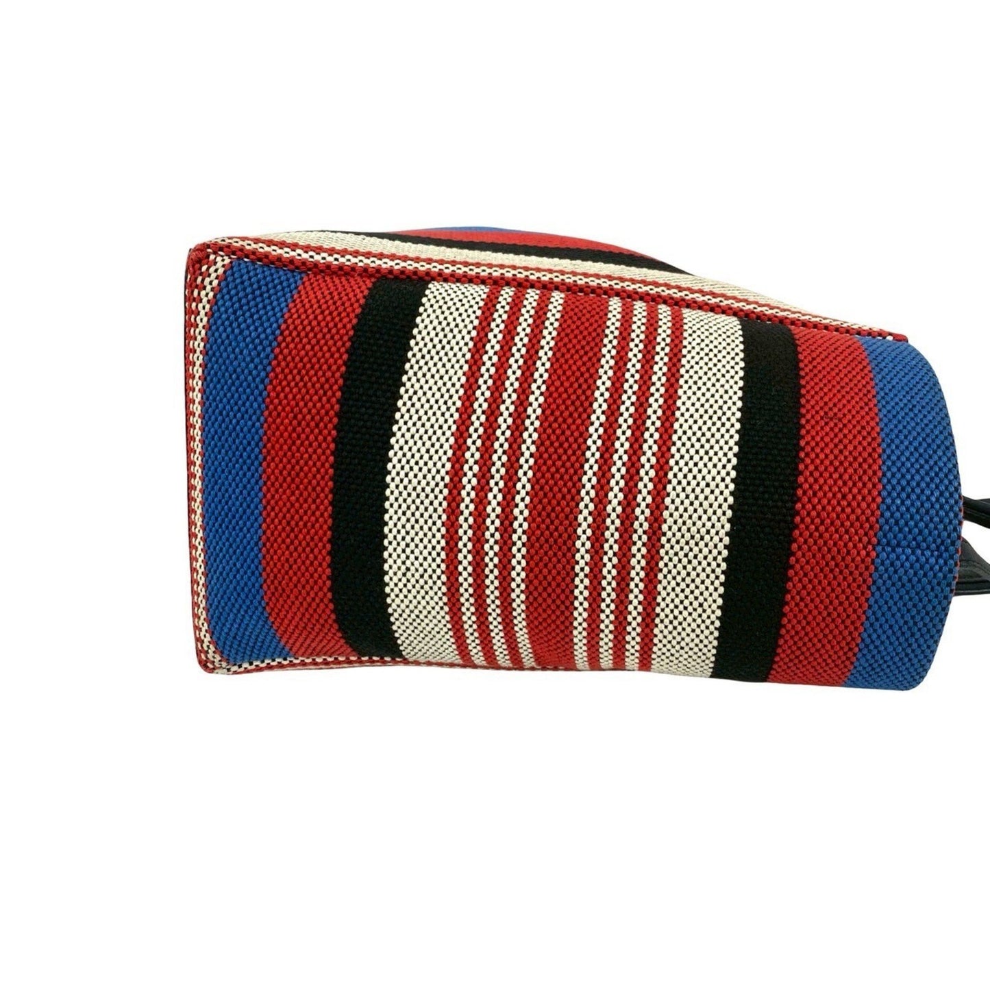 Celine Cabas Phantom Canvas And Leather Tote Bag