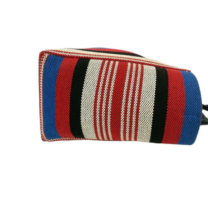 Celine Cabas Phantom Canvas And Leather Tote Bag