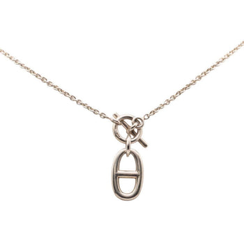 Hermes Amulet Chaine D'Ancre Pendant Necklace In Sv925 Silver