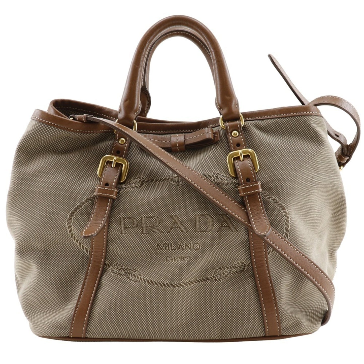 Leather - Prada Handbag Canvas
