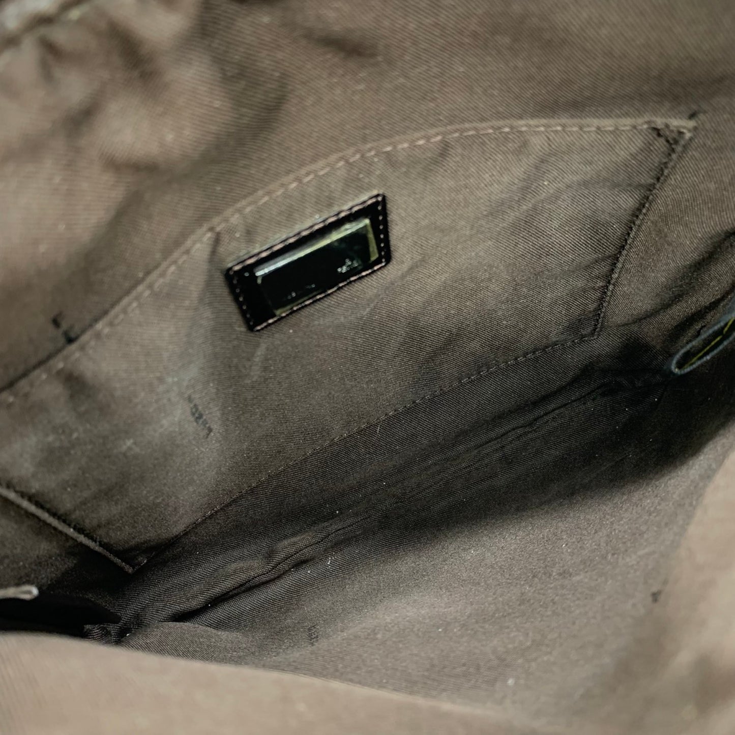 Canvas Fendi Shoulder Bag