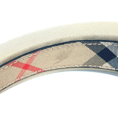 Burberry Burberry Checked Pattern On The Inside Tb Hair Headband Hairband Canvas