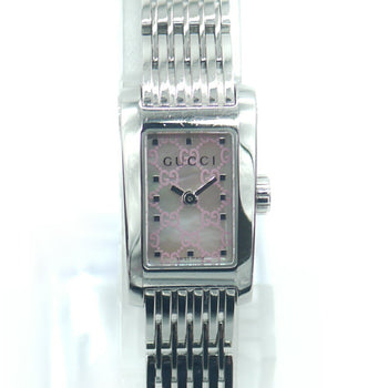 Gucci Gucci G Metro Square Quartz Pink Shell Dial