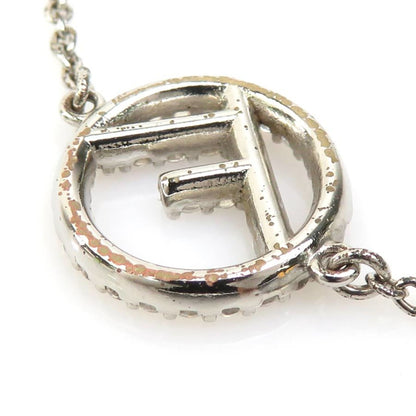 Fendi Bracelet F Is Metal Silver