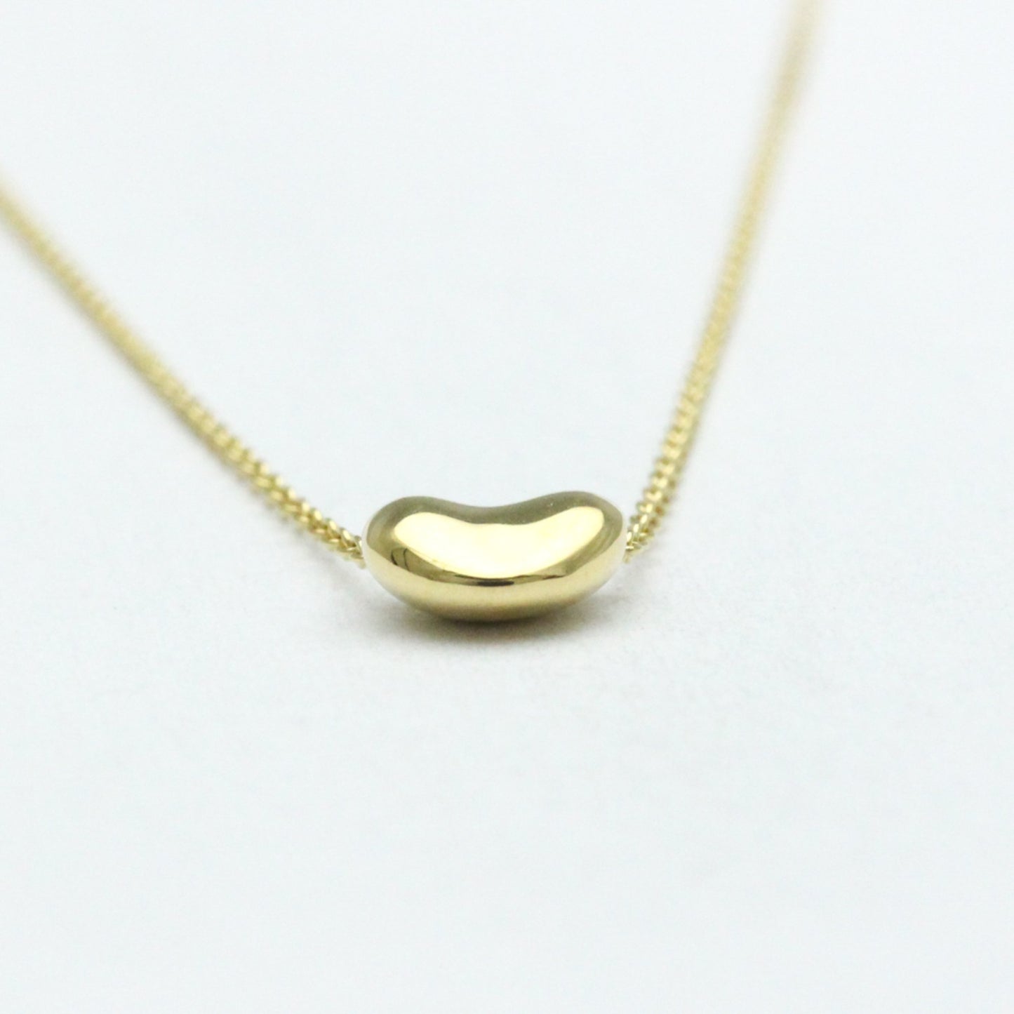 Tiffany Bean Necklace Extra Mini Yellow Gold (18K) No Stone Men
