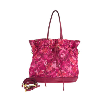 Louis Vuitton Ikat Flower Noefull Mm Rose Indigo Pink With Gold Hardware