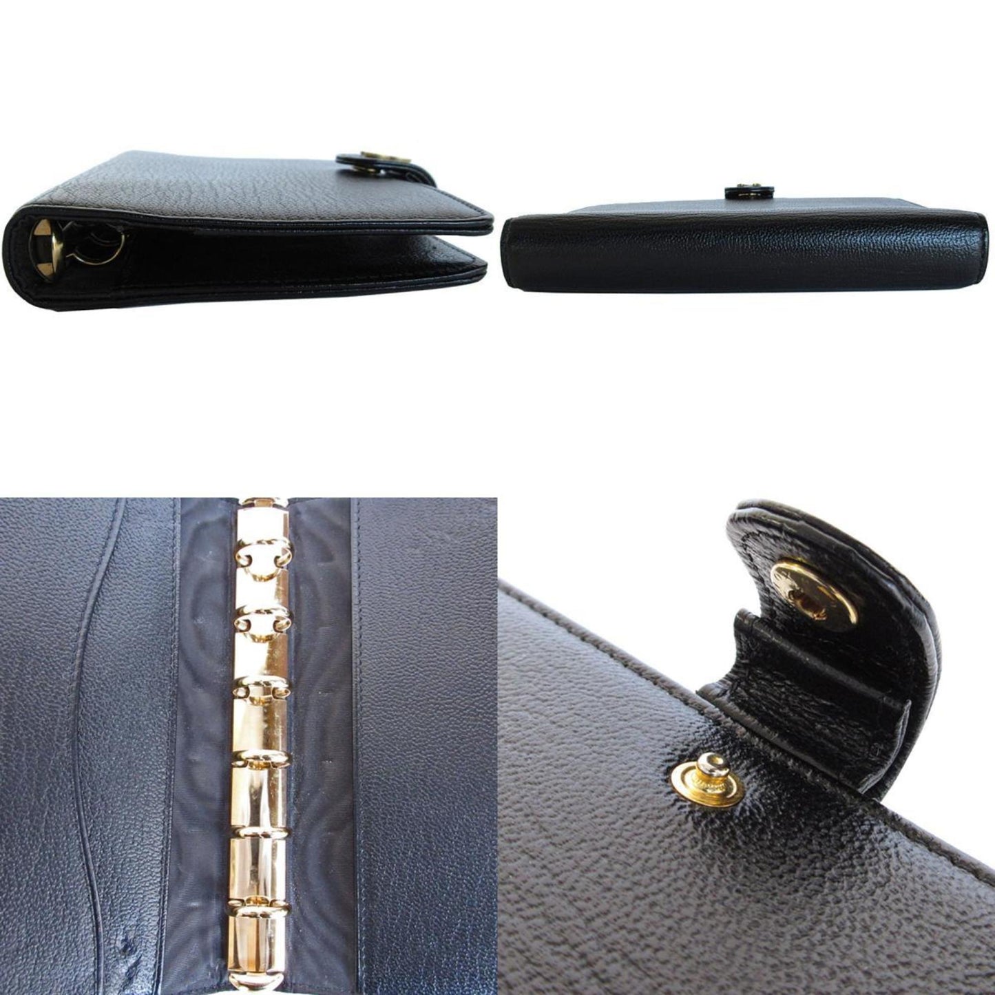 Chanel Coco Mark Leather Notebook Cover