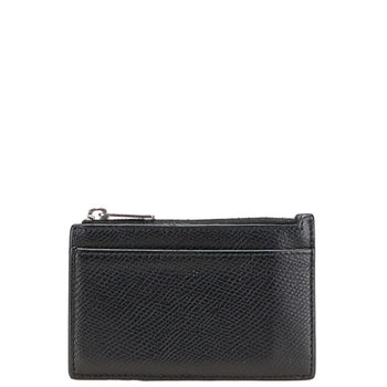 Celine Fragment Card Case In Black Leather