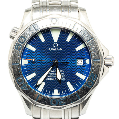 Omega Seamaster Professional Watch 2255.80 Automatic Blue Dial Stainless Steel