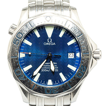 Omega Seamaster Professional Watch 2255.80 Automatic Blue Dial Stainless Steel