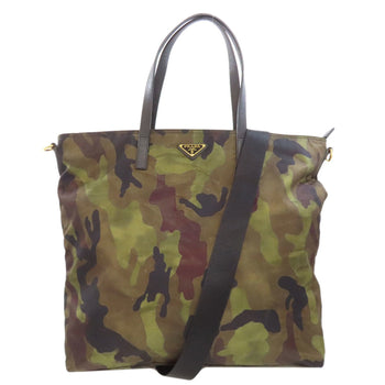 Prada Camouflage Tote Bag