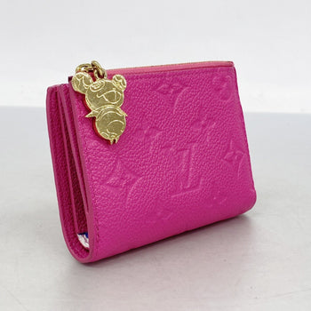 Louis Vuitton Monogram Empreinte Portefeuille Lisa Wallet M14087 Pink