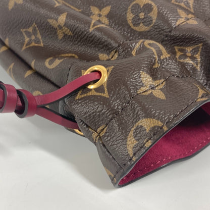 Louis Vuitton M43445 Monogram Drawstring Pouch Posh Noe Canvas