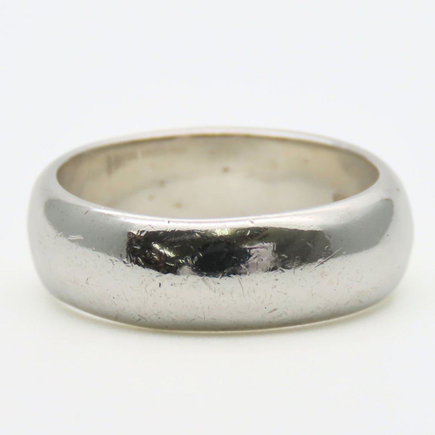 Tiffany & Co. Carved Heart Ring In Sterling Silver By Elsa Peretti