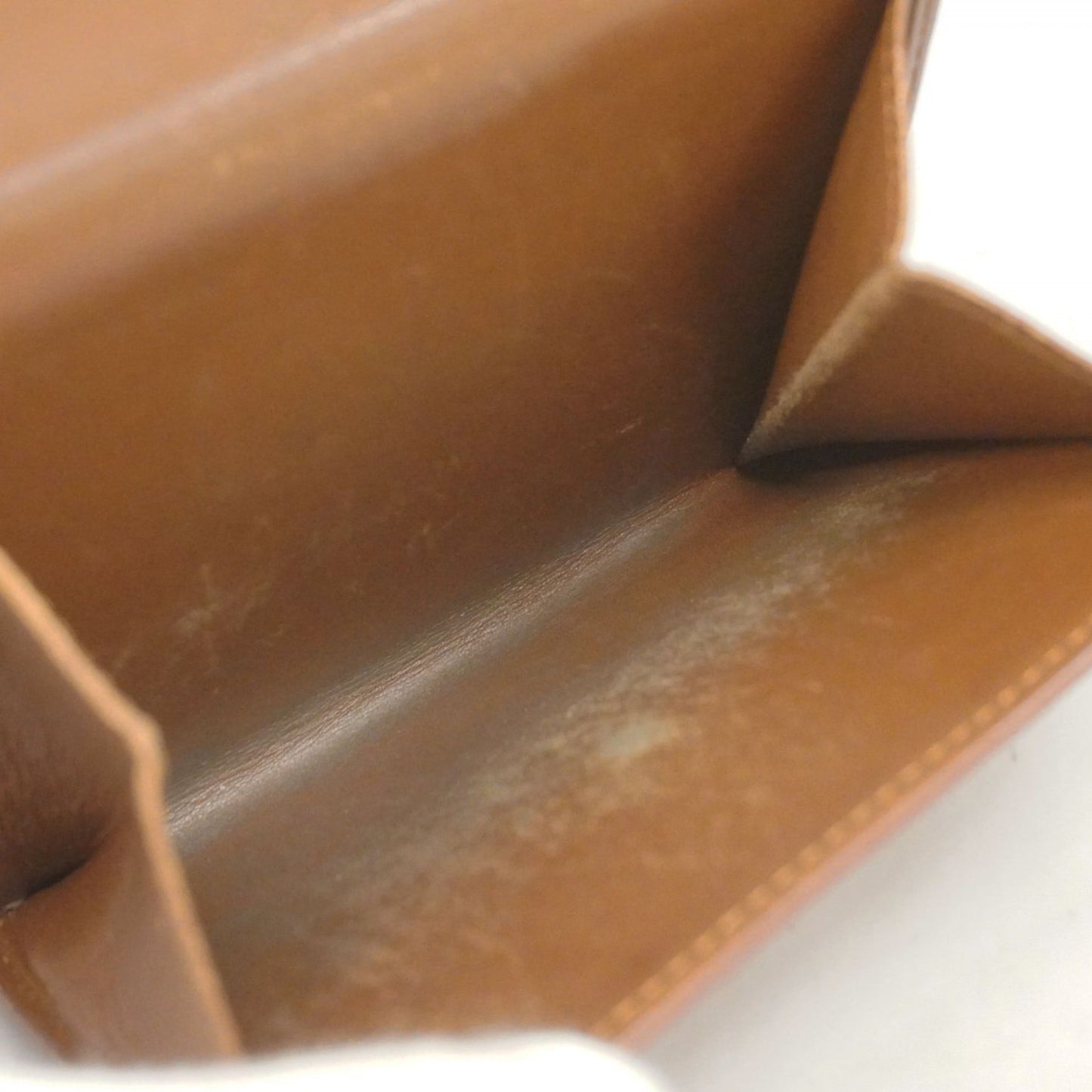 Louis Vuitton Vernis Porte Monnaie Carte Credit Tri-Fold Wallet M91170 Bronze