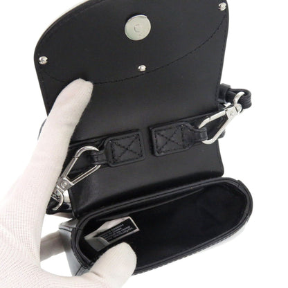 Diesel 1Dr Xs Wonder X08709 Pr818 Leather Black Shoulder Bag 0644 Diesel