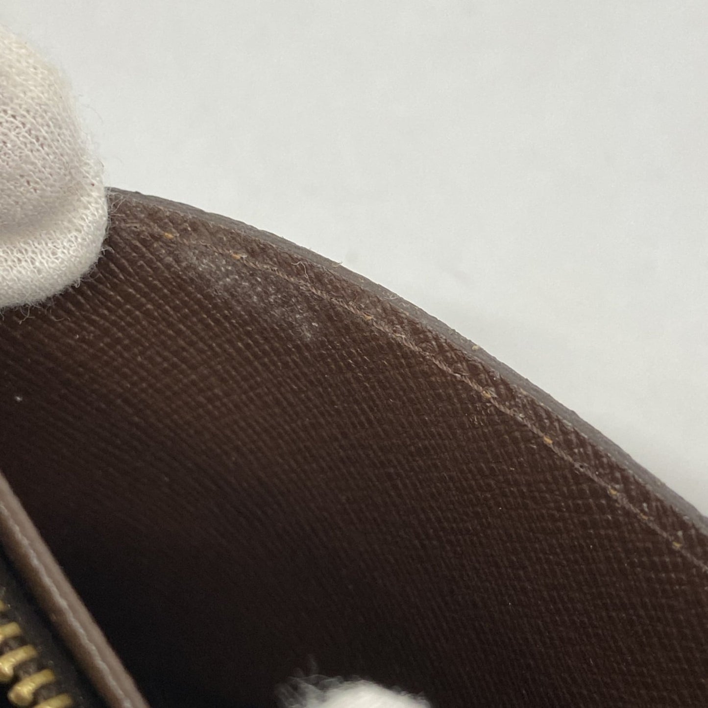 Louis Vuitton Damier Porte Monnaie Billet Tresor Wallet N61730 Ebene