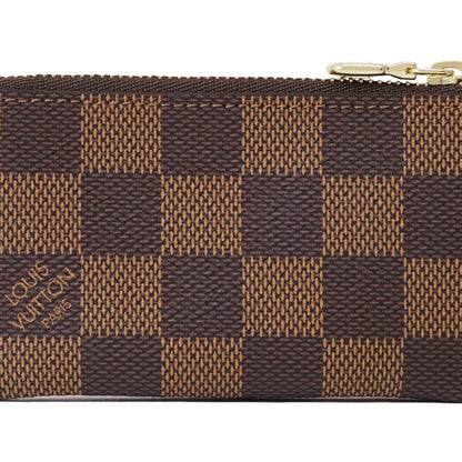 Louis Vuitton Pochette Cle Card Case Damier Ebene