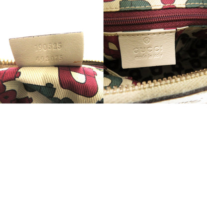 Gucci Guccissima Abby 190525 Leather Ivory Shoulder Bag 0189 Gucci