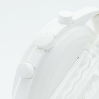 Swatch X Omega Mission To Moonphase Full Moon So33W700 White Dial