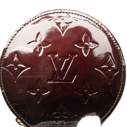 Louis Vuitton Monogram Vernis Portemonnay Chapeau Coin Case M91413 Amaranth Patent Leather
