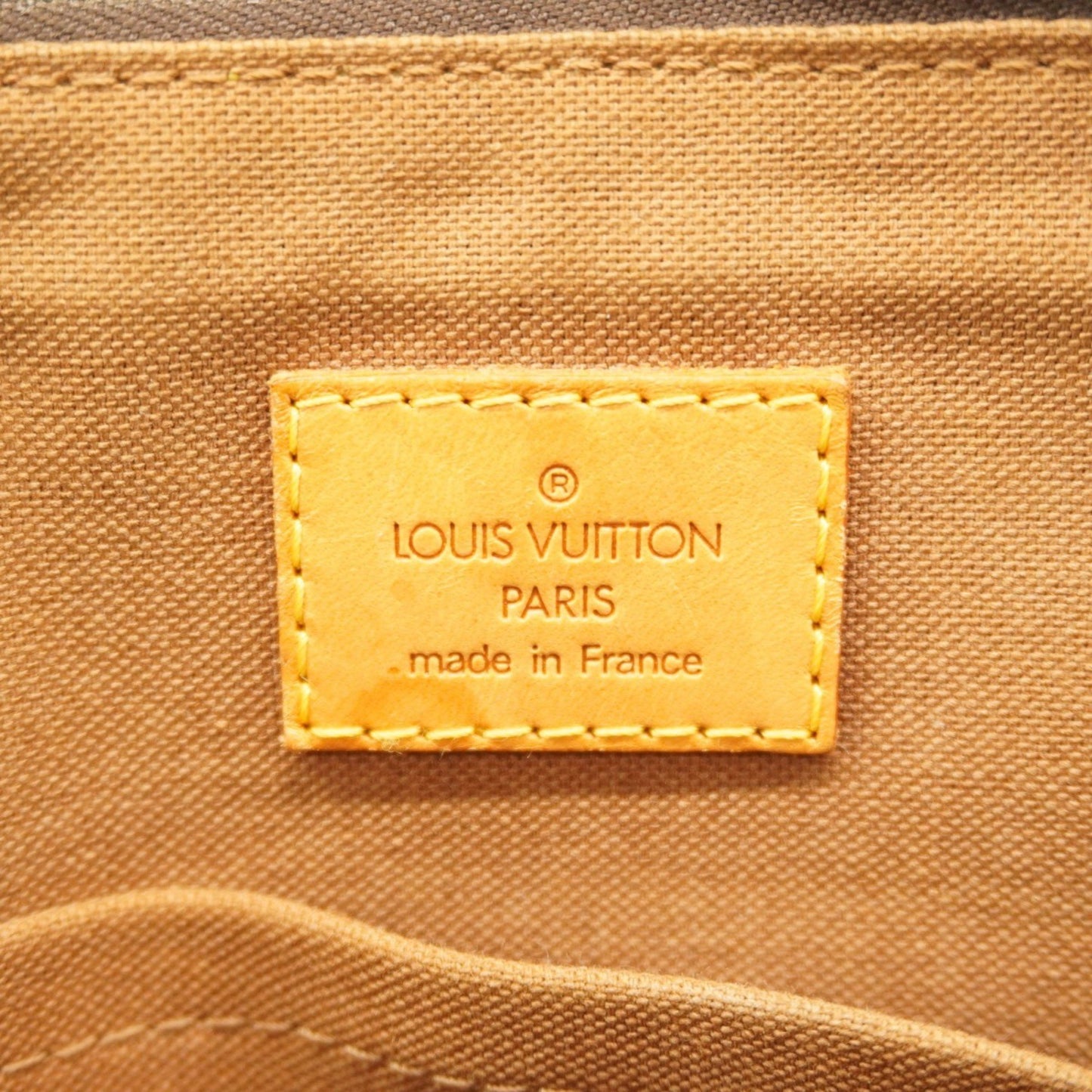 Louis Vuitton Monogram Popincourt Tote Bag M40007 Brown