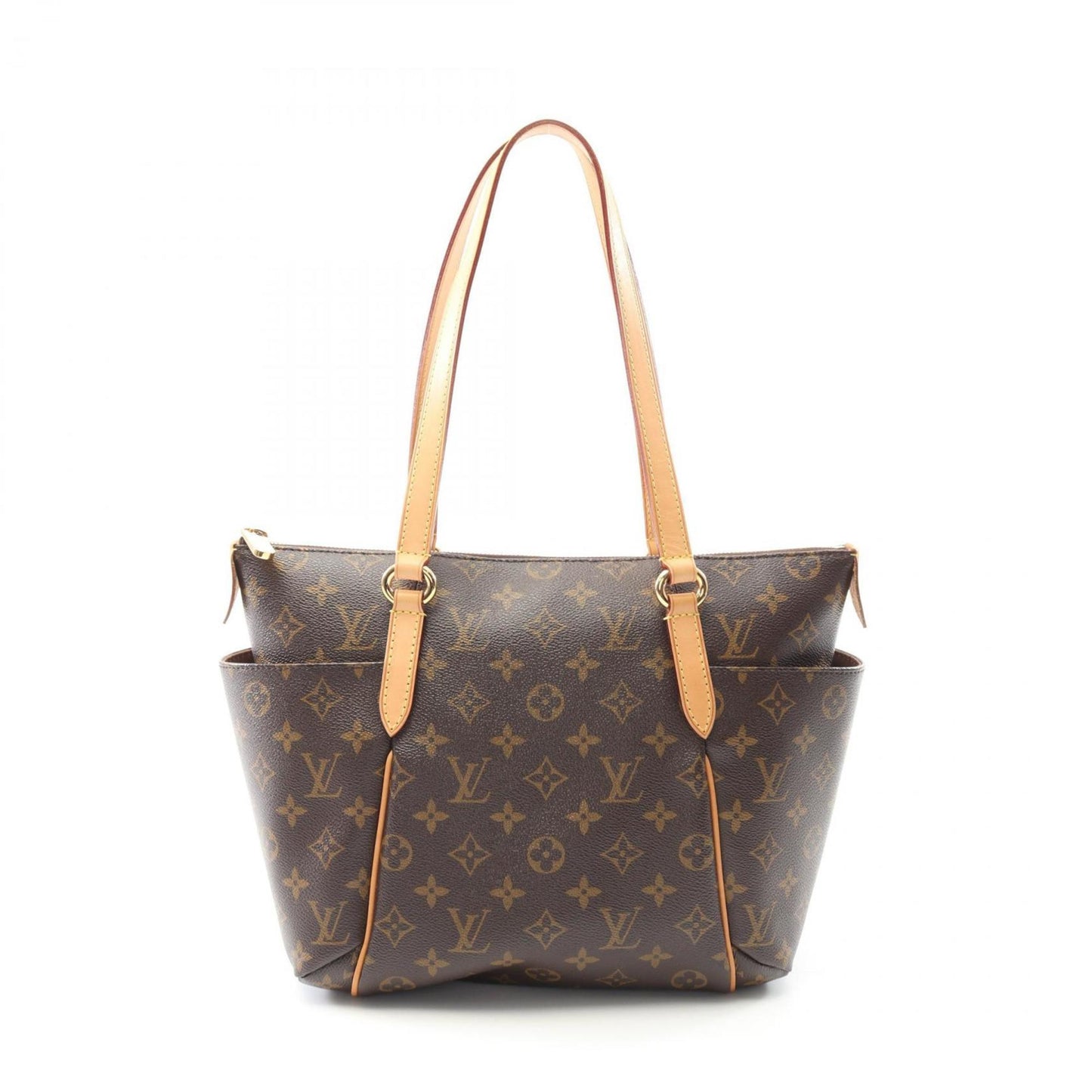 Louis Vuitton Louis Vuitton Totally Pm Tote Bag Coated Canvas Leather Monogram
