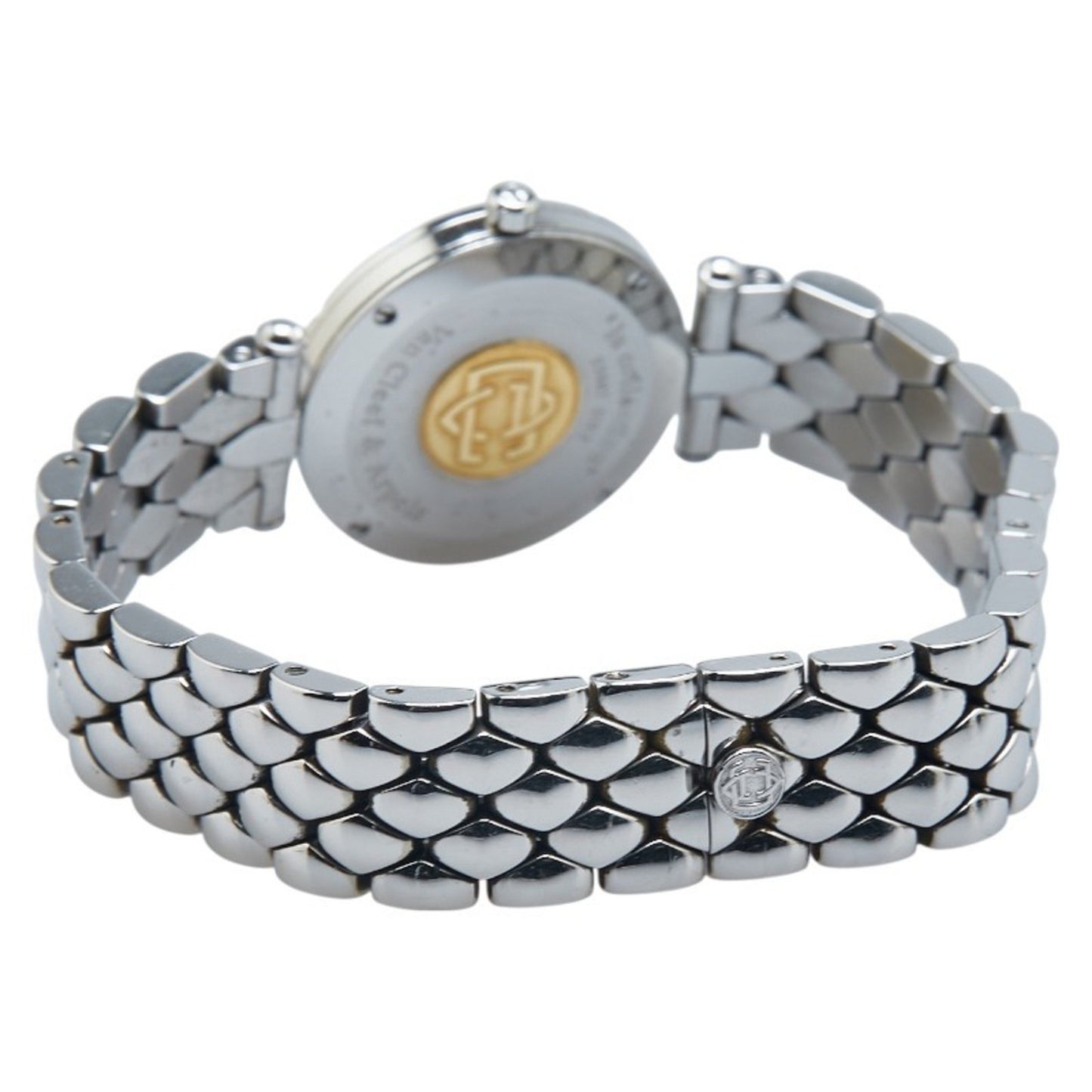 Van Cleef & Arpels La Collection Quartz Watch With Silver Dial And Stainless Steel