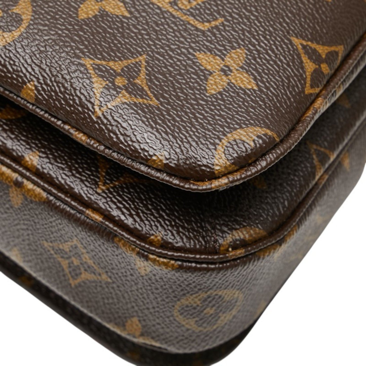 Louis Vuitton Monogram Pochette Metis Mm Handbag/Shoulder Bag 2Way M44875 Brown Leather