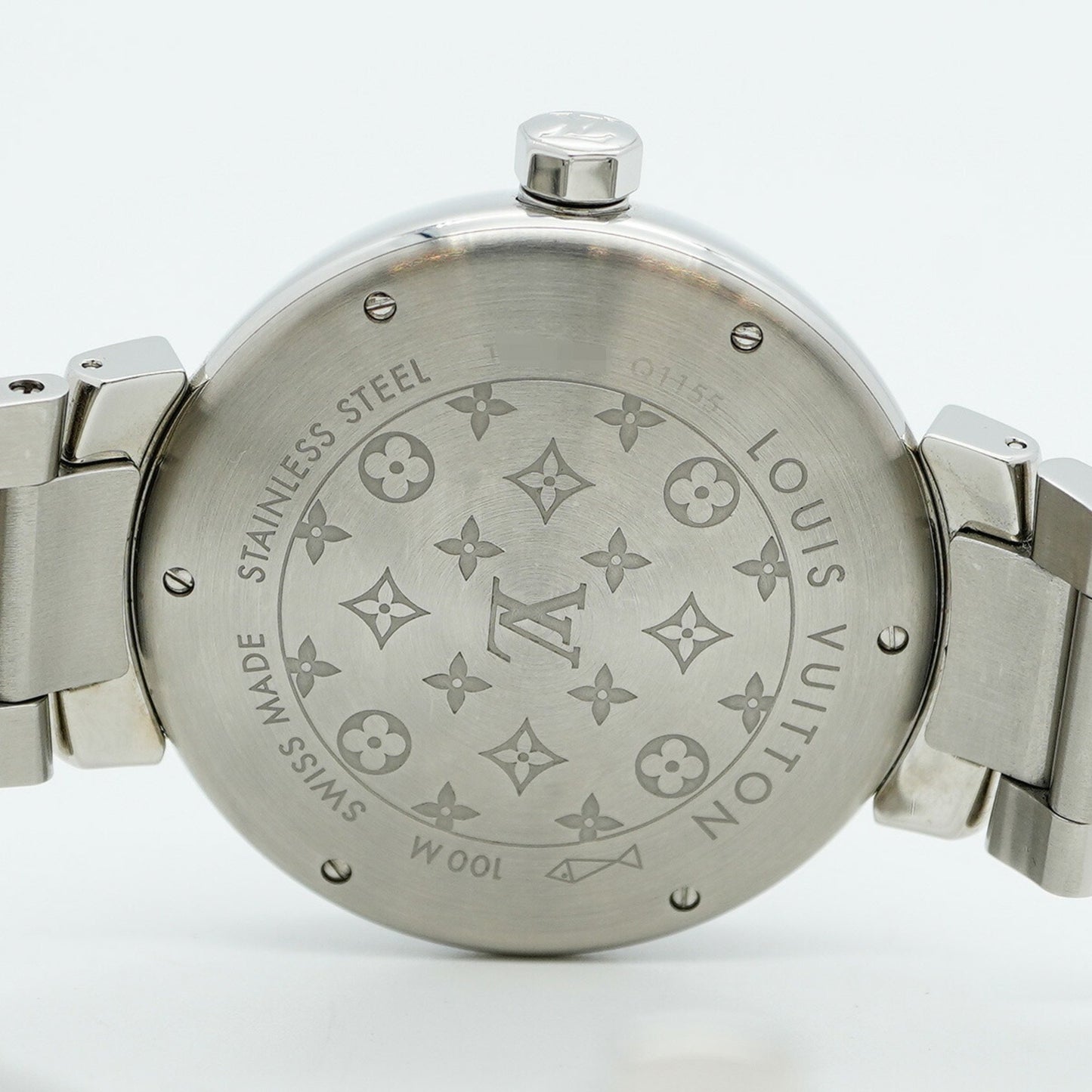 Louis Vuitton Tambour Q1155 Brown Dial