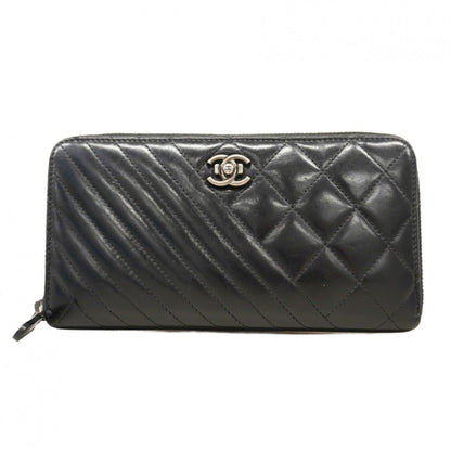 Chanel Matelasse Calfskin Long Wallet