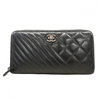 Chanel Matelasse Calfskin Long Wallet