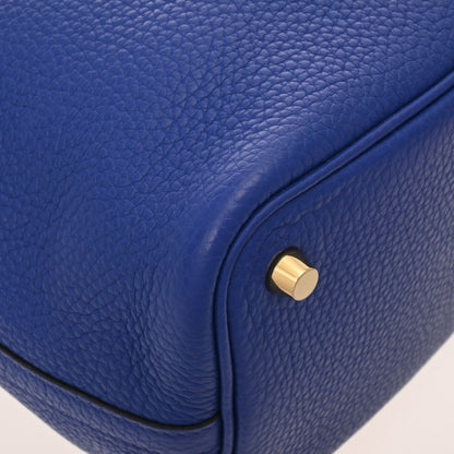 Hermes Picotin Lock Pm Blue Electric D Stamp (Circa 2019)