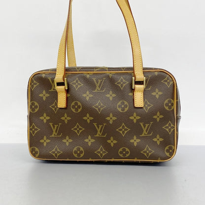 Louis Vuitton Monogram Cite Mm Shoulder Bag M51182 Brown