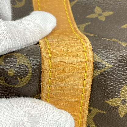 Louis Vuitton Monogram Keepall 55 Boston Bag M41424 Brown